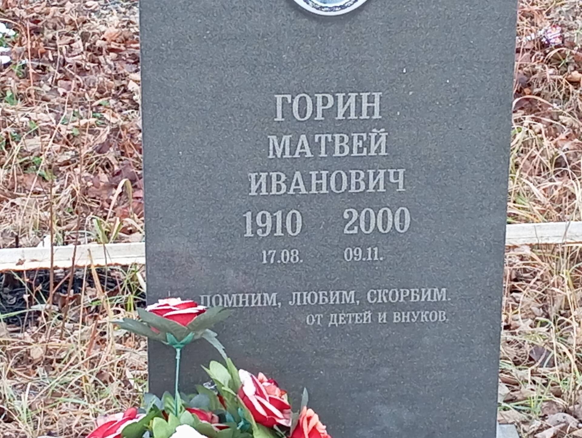 Горин Матвей Иванович