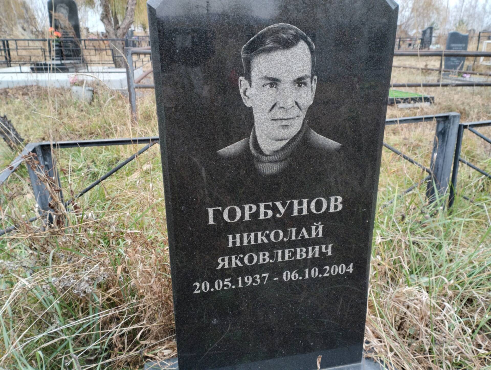 4d207c60-7937-4849-a994-f5cad7d2a84e Горбунов Николай Яковлевич