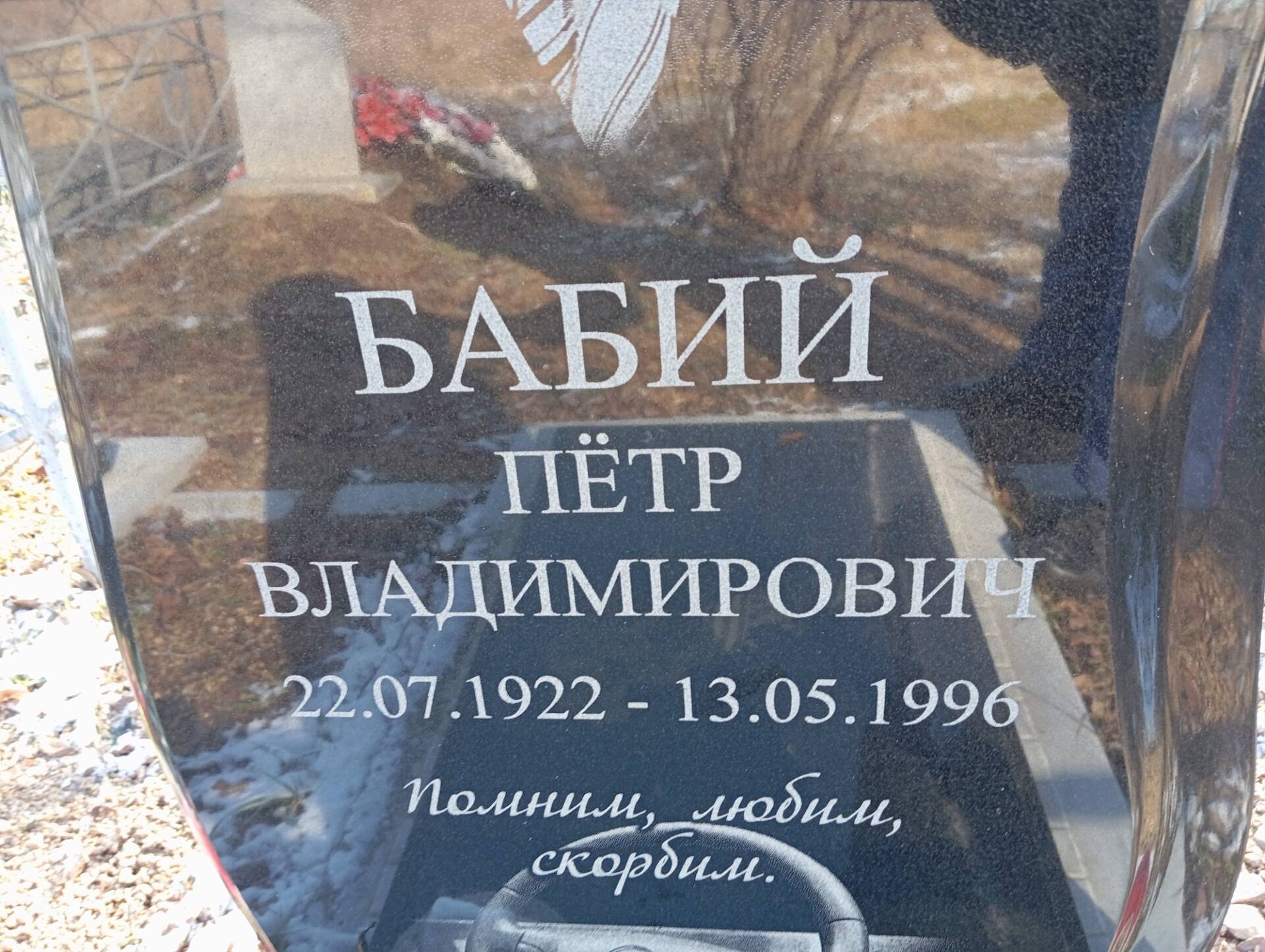 Бабий Петр Владимирович