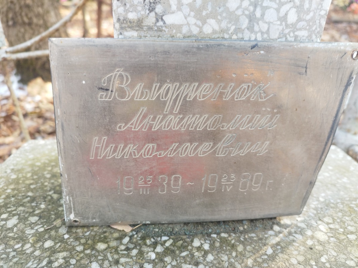 Выдренок Анатолий Николаевич