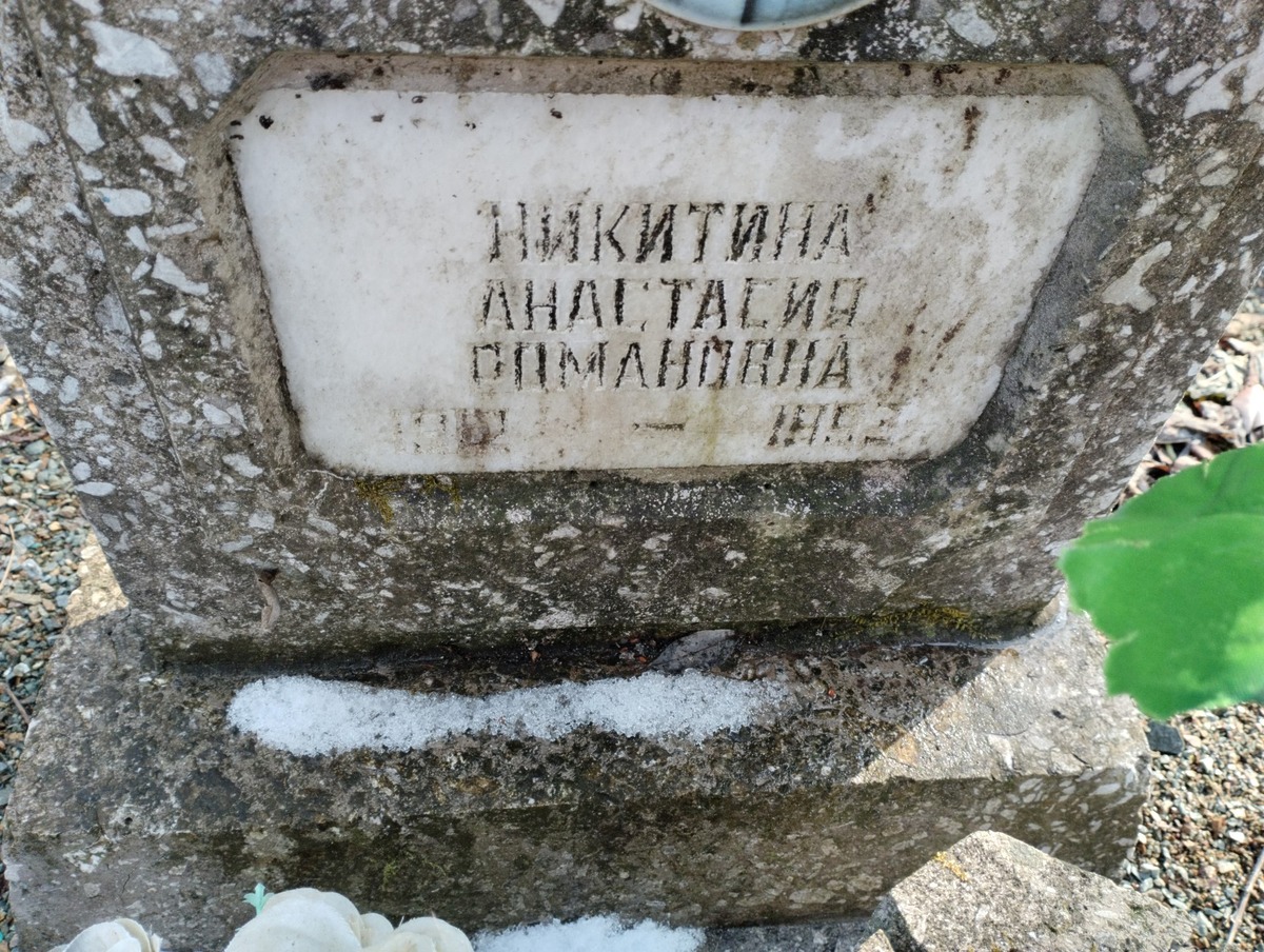 Никитина Анастасия Романовна