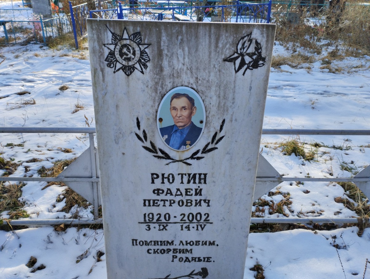 Рютин Фадей Петрович