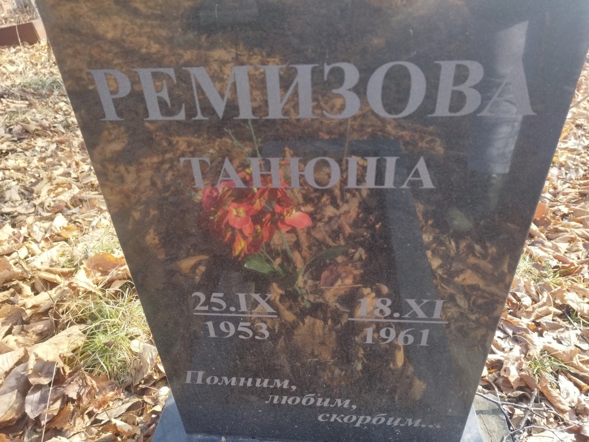 Ремизова Танюша Неизвестно