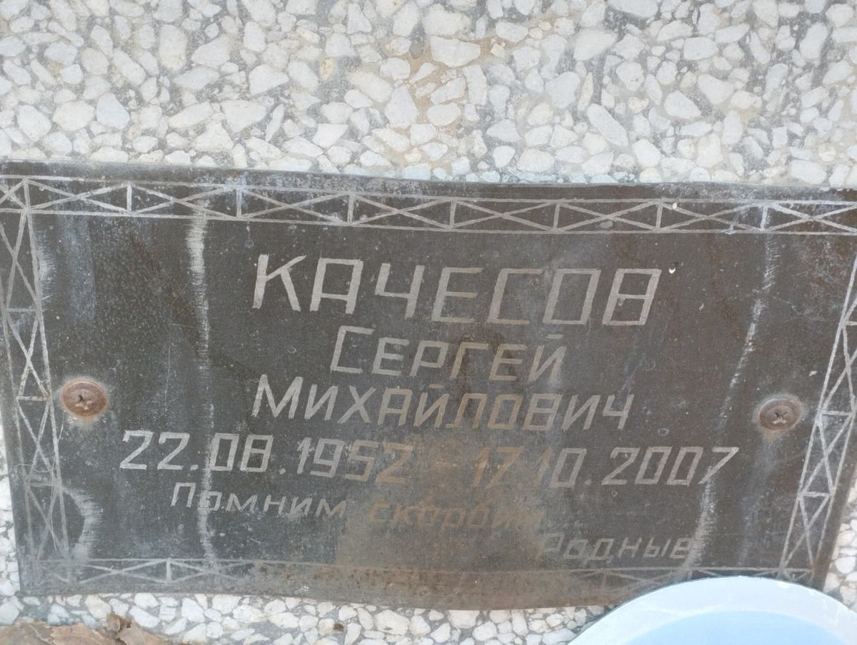 Качесов Сергей Михайлович