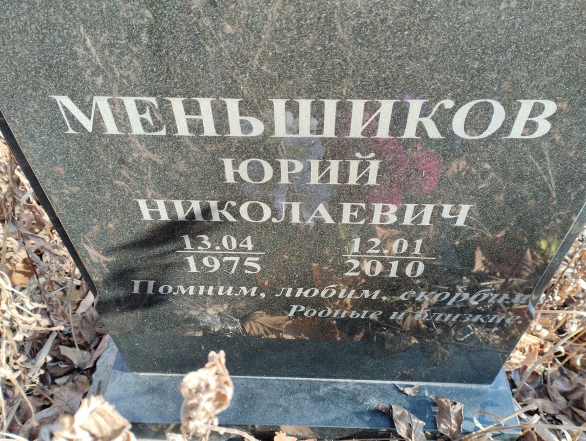 2dbce055-6202-4b25-8950-991d7e25e58b Меньшиков Юрий Николаевич