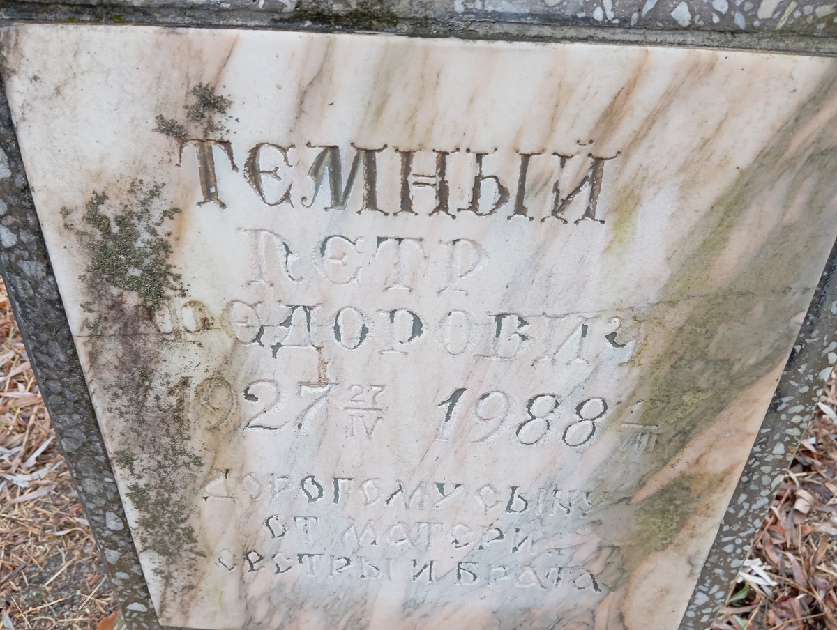 Темный Петр Федорович