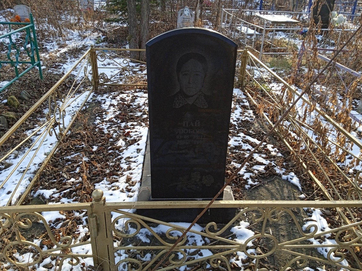 Пай Любовь Неизвестно