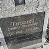Титенко Мария Яковлевна