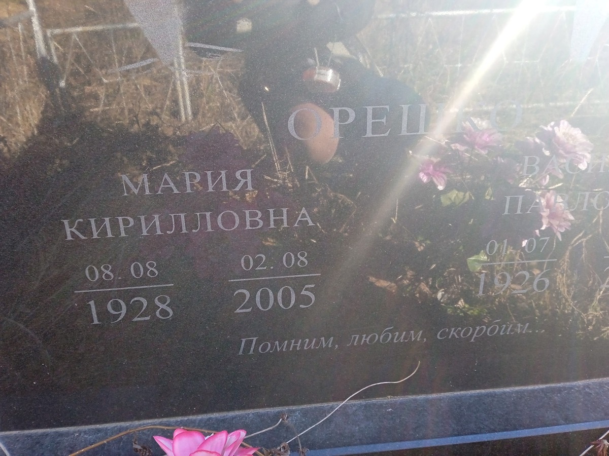 Орешко Мария Кирилловна