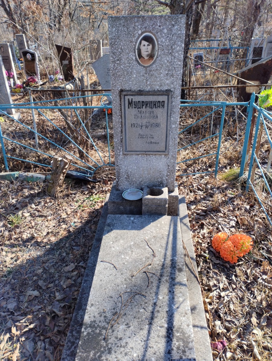 Мудрицкая Мария Ивановна