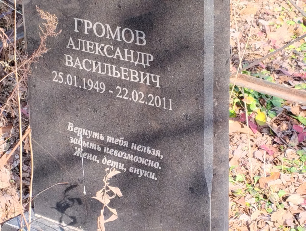 Громов Александр Васильевич