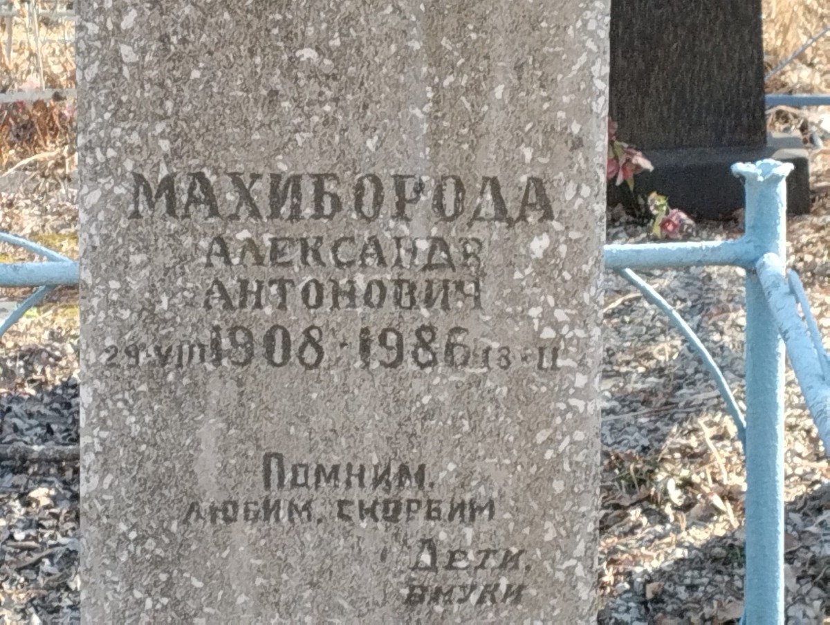 Махиборода Александр Антонович