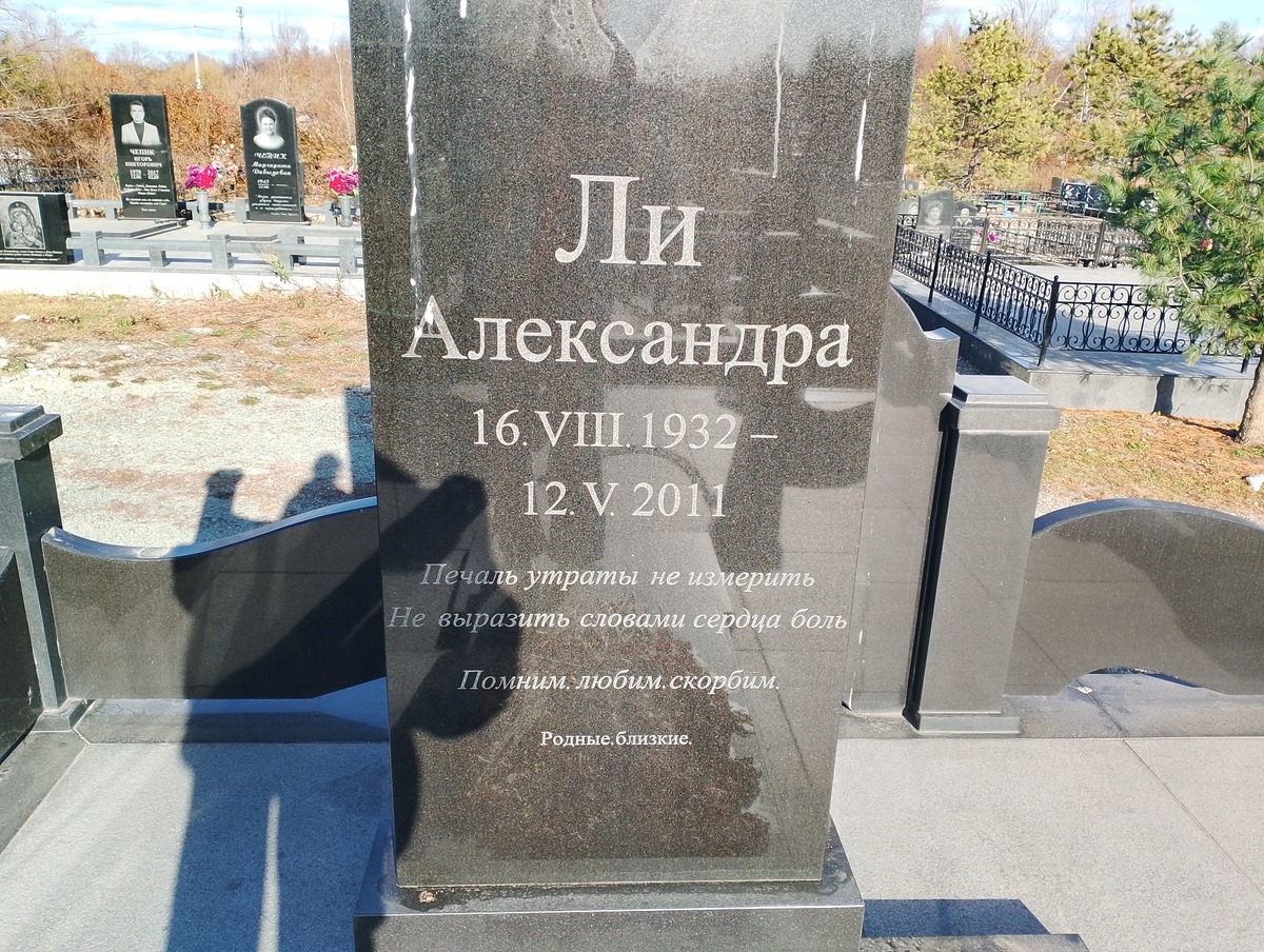 Ли Александра Неизвестно