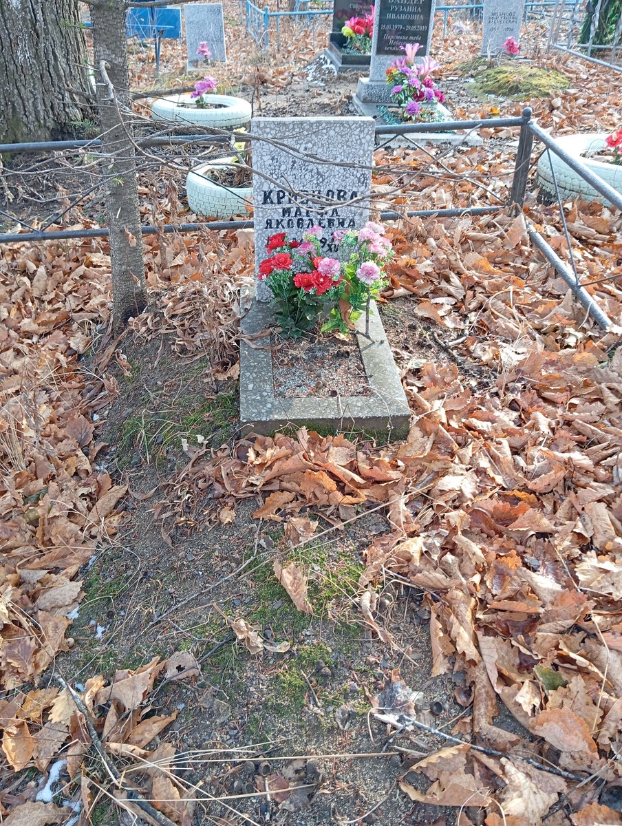 Кривцова Марфа Яковлевна