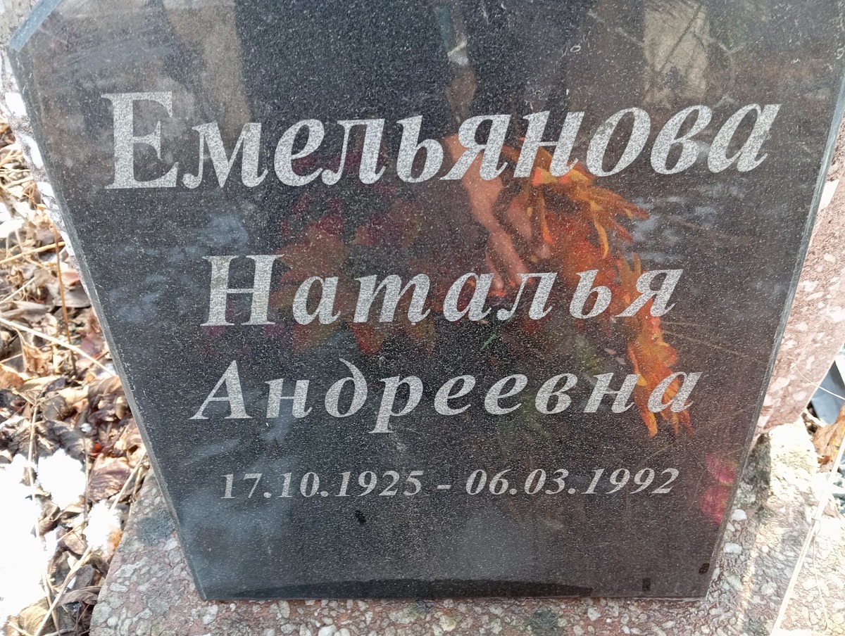 Емельянова Наталья Андреевна