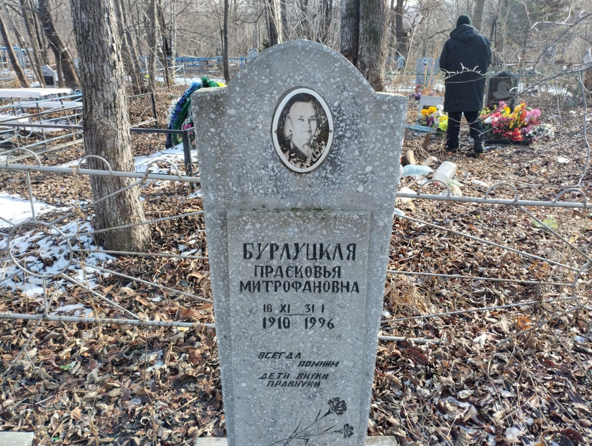 Бурлуцкая Прасковья Митрофановна