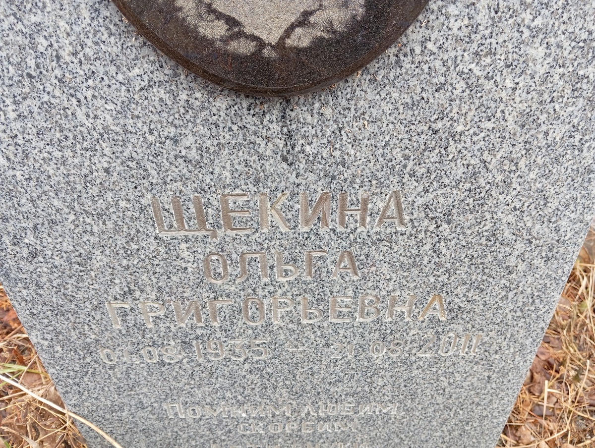 Щекина Ольга Григорьевна