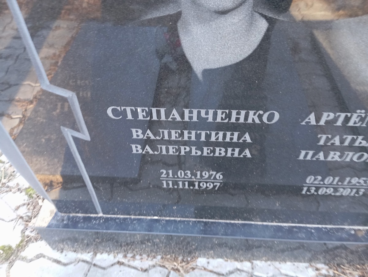 Артёменко Татьяна Павловна