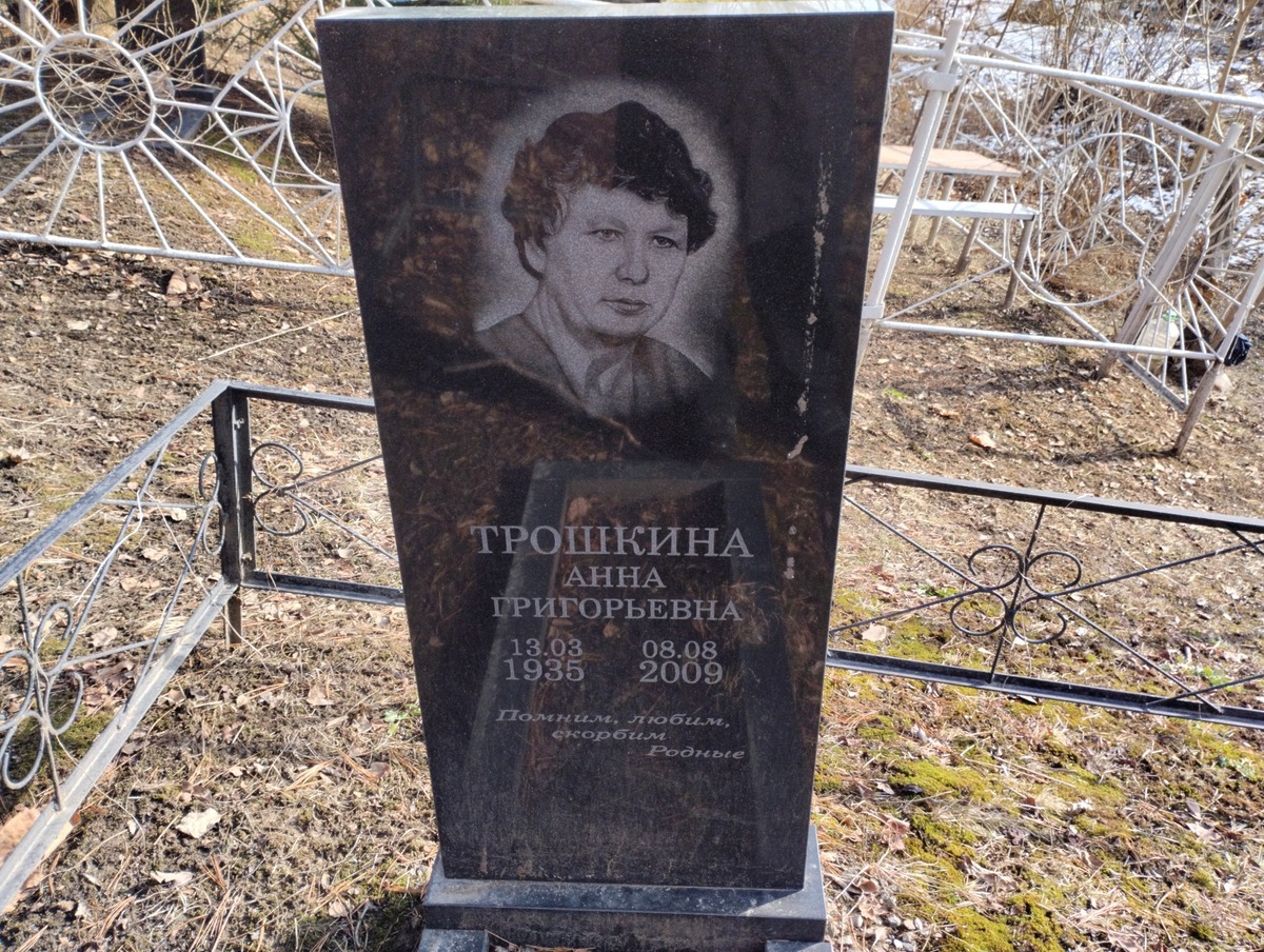 Трошкина Анна Григорьевна