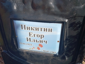 Никитин Егор Ильич