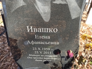 Ивашко Елена Афанасьевна