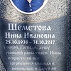 Шеметова Нина Ивановна