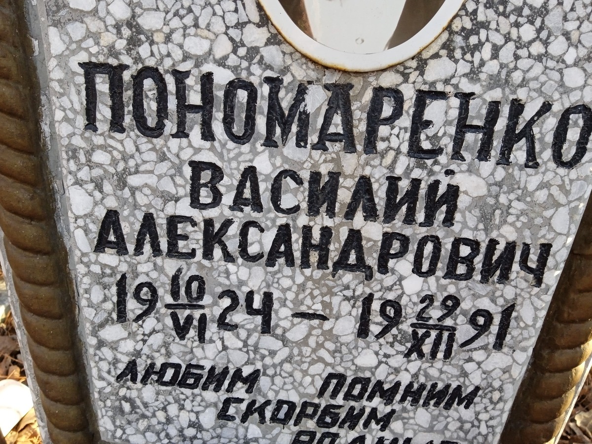 Пономаренко Василий Александрович