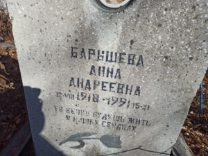 Барышева Анна Андреевна