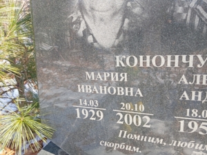 Конончук Мария Ивановна