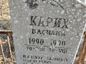 Карих Василий Неизвестно