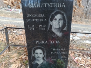 Капитулина Людмила Дмитриевна