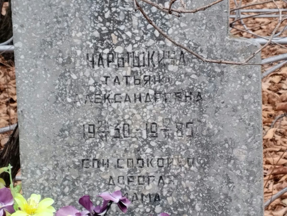 Чарышкина Татьяна Александровна