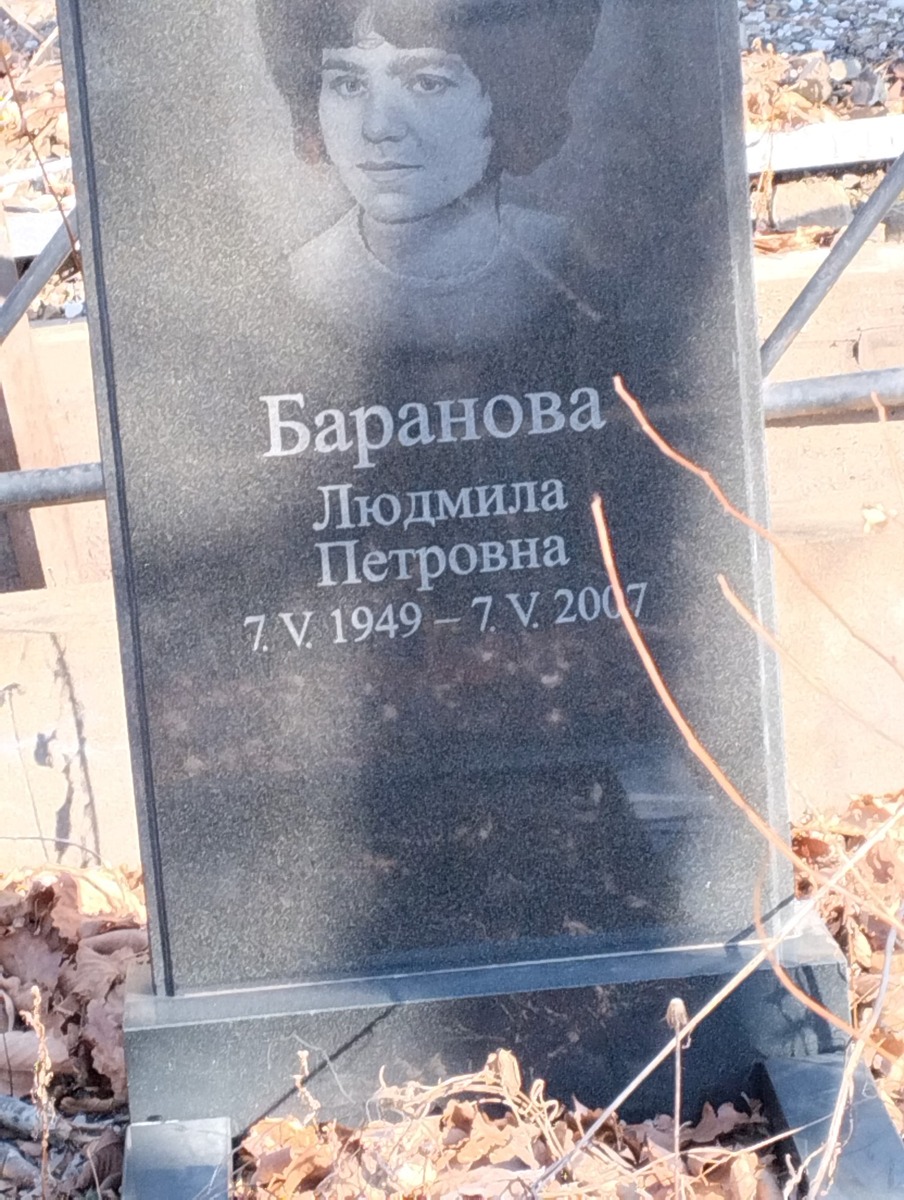 Баранова Людмила Петровна