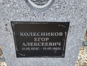 Колесников Егор Алексеевич