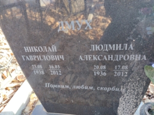 Дмух Людмила Александровна