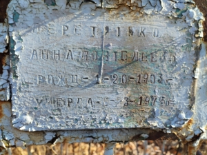 Перетятько Анна Понтелеевна