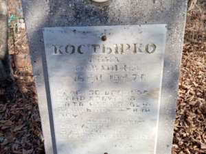 Костырко Анна Павловна