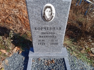 Корчевная Любовь Ивановна