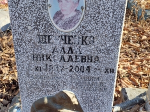 Шевченко Алла Николаевна