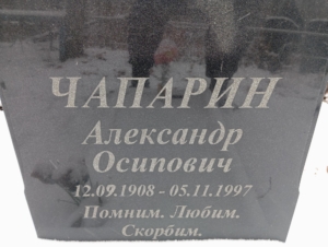 Чапарин Александр Осипович