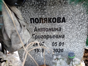 5bab0fd6-8e1c-4b5c-a69a-151a9d6ee3c4 Полякова Антонина Григорьевна