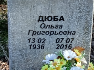 Дюба Ольга Григорьевна