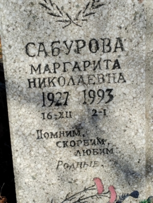 61dc8bea-cb25-4dce-9fa9-b6b9f0b552ed Сабурова Маргарита Николаевна