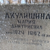 Акулишина Мария Дмитриевна