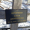 Антипова Алла Дмитриевна