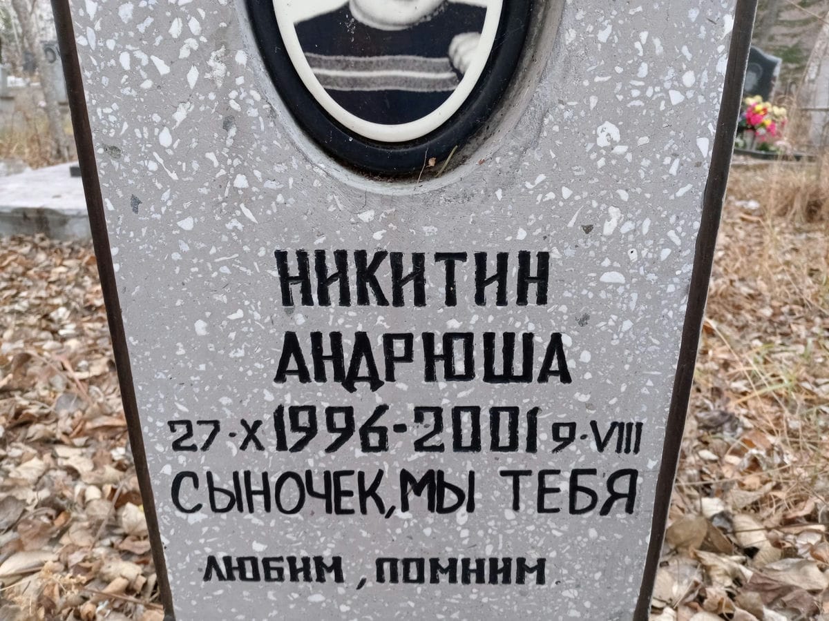 Никитин Андрюша Неизвестно