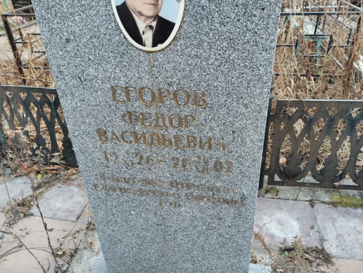 Егоров Федор Васильевич