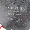 Калитина Марфа Евсеевна