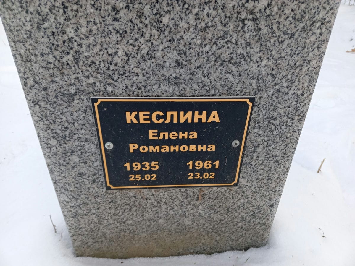 Кеслина Елена Романовна