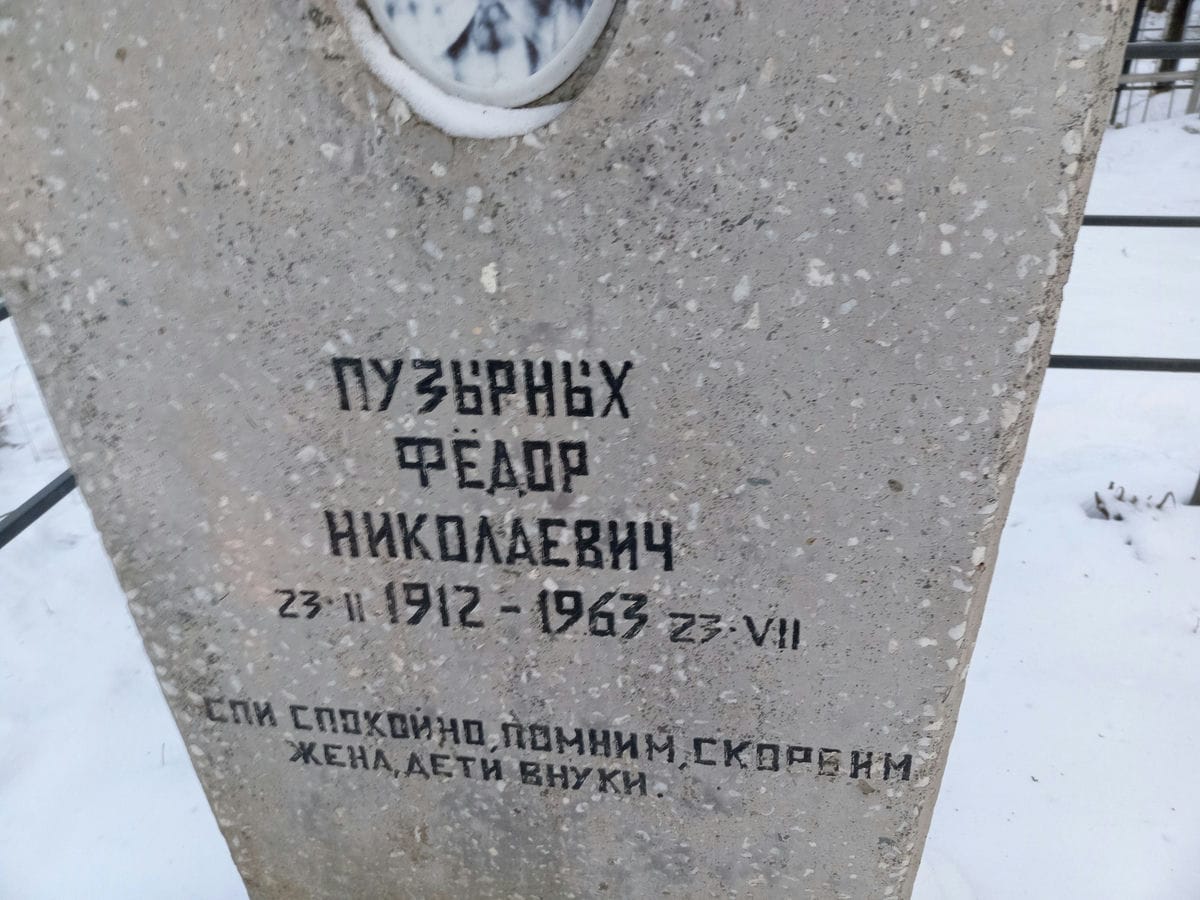 Пузырных Фёдор Николаевич